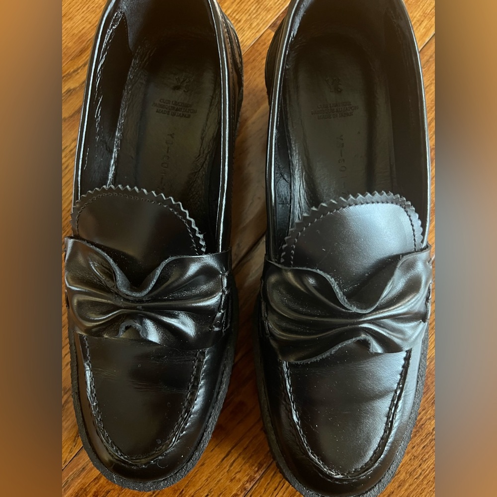 Yohji Yamamoto Loafers Soft Glass Thick Sole Black Size 7 (2 Japanese) - Picture 12 of 15